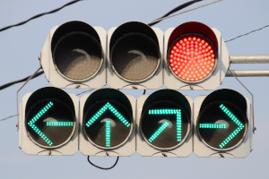 四方向矢印の写真