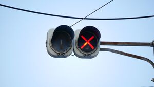 路面電車用信号機