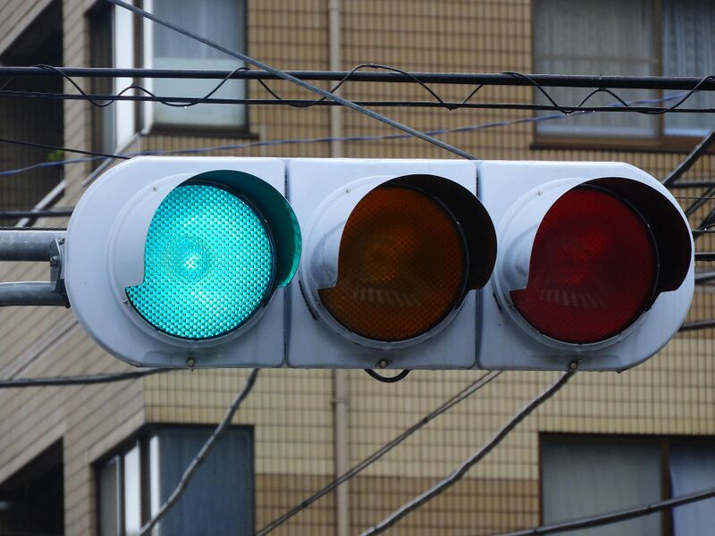 信号電材 LEDレンズユニット 青色 信号電材アルミ一体型 - 信号機Wiki